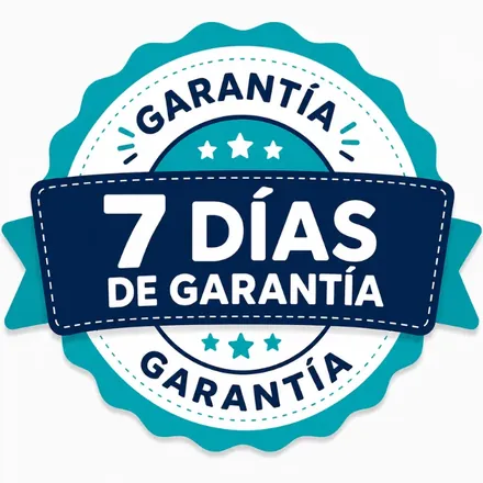 Sello de garantía: 7 días de garantía