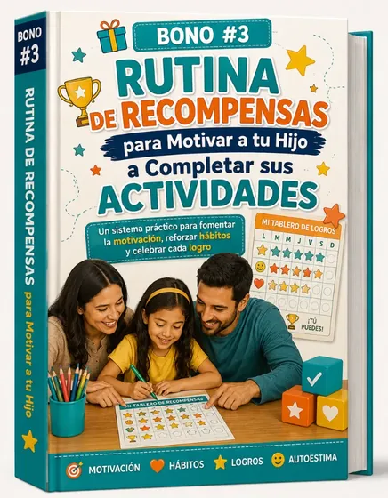 Tablero imprimible de rutina de recompensas con estrellas y premios
